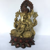 Large Brass Ganesh Statue