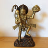 Brass Hanuman with Mountain Statue
